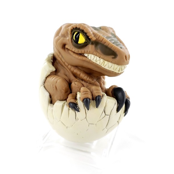 Jurassic World Other - Vintage Jurassic Park Lost World Gurglin Dino Eggz Velociraptor 1997 4Kidz